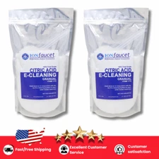 Cleaning Powder 2x2lbs KANGEN ENAGIC New Alkaline Water LEVELUK E Cleaner Citric