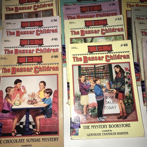 The Boxcar Children Book Lot Of 26 With Box Paperback  Vintage Gertrude Warner - Picture 9 of 13
