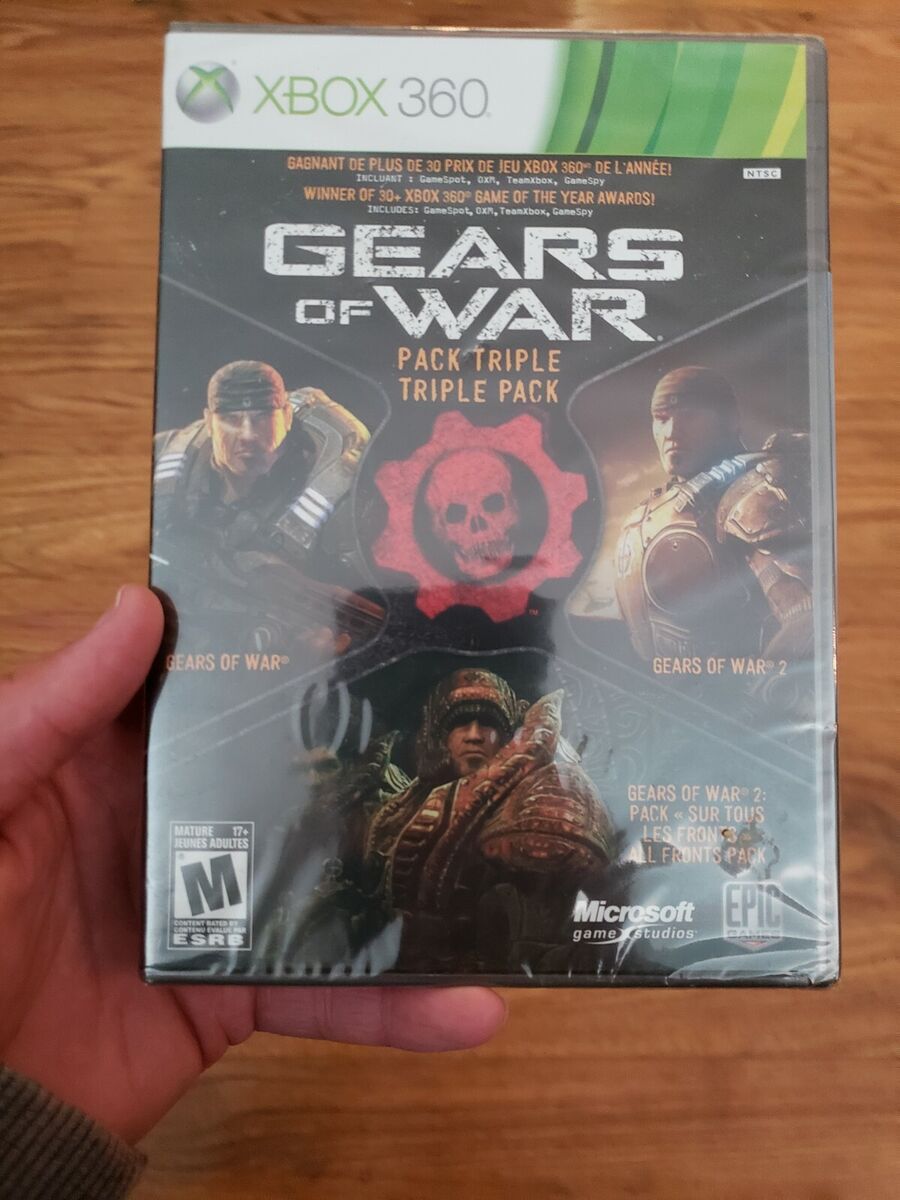 Gears of War 2 Xbox 360 Brand NEW Factory Sealed Do Not Sell Before  11/07/08