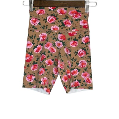 Offline by Aerie Women's Goals Floral Hi-Rise Bike Short 7