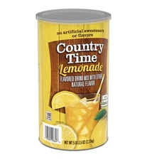 Country Time 4300001458 Drink Mix Soda Syrup, Lemonade - 5lbs