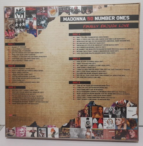 MADONNA - FINALMENTE SUFICIENTE AMOR - JUEGO DE CAJA 6 LP - EDICIÓN ARCO IRIS - NUEVO - SELLADO - Imagen 3 de 3