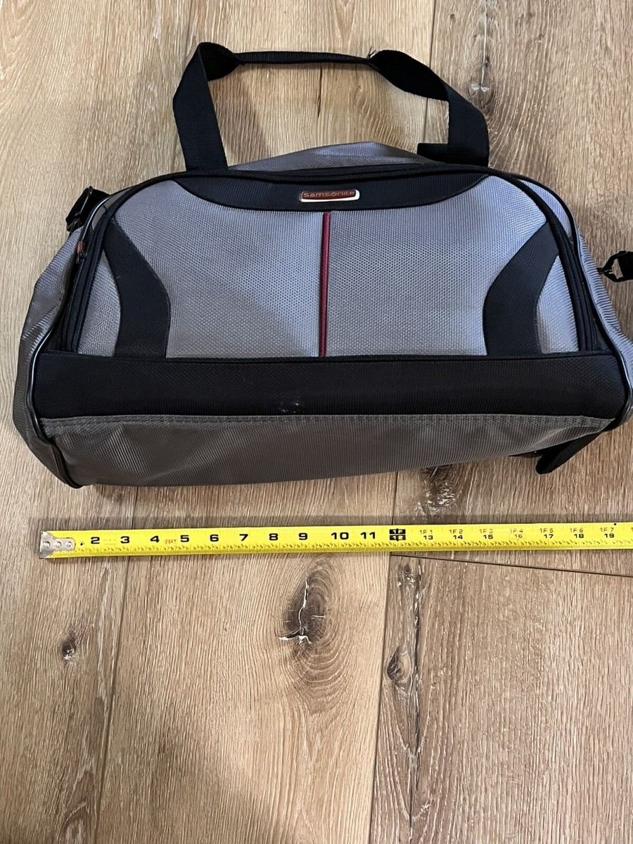 Samsonite Lite-Air Travel Duffel Bag Grey Black