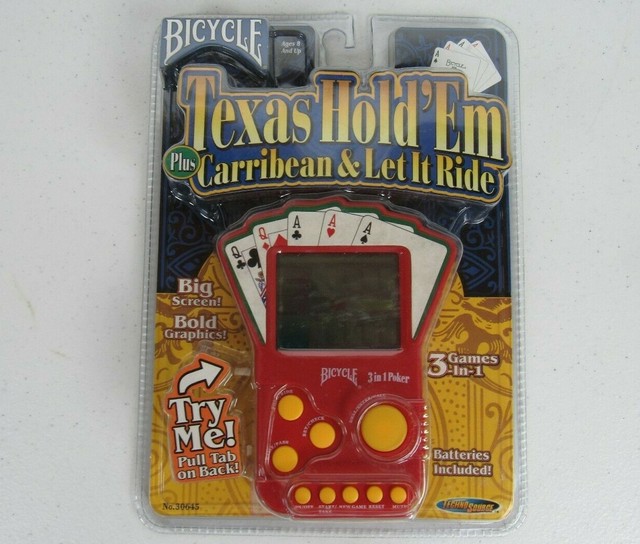 video poker handheld game