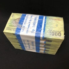 INDONESIA 1000 Rupiah X 1000 PCS 2016 2017 2018 P-154 Brick UNC