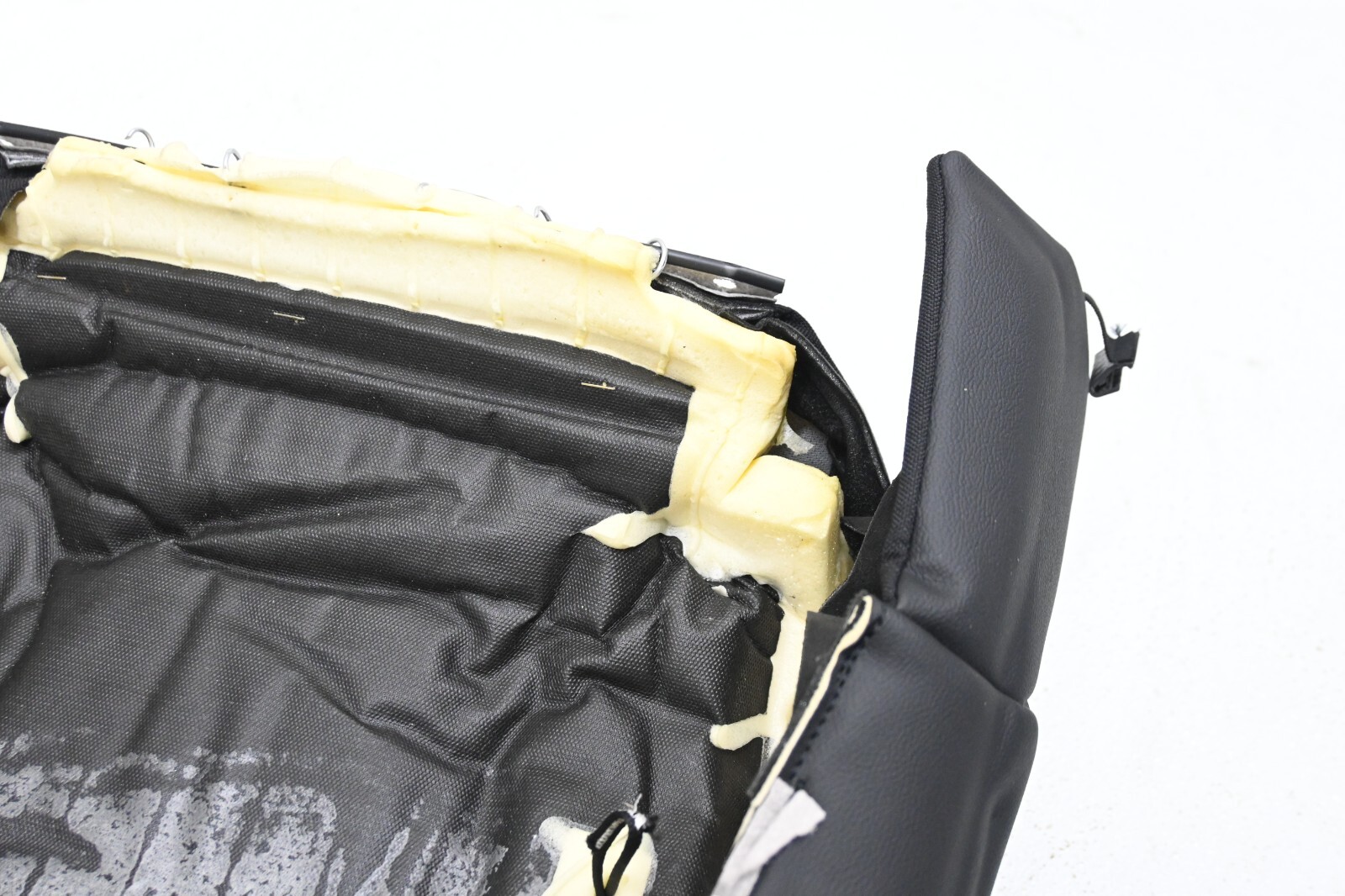 ⭐ 14-21 Maserati Ghibli Front Right Upper Backrest Seat Leather Black Oem