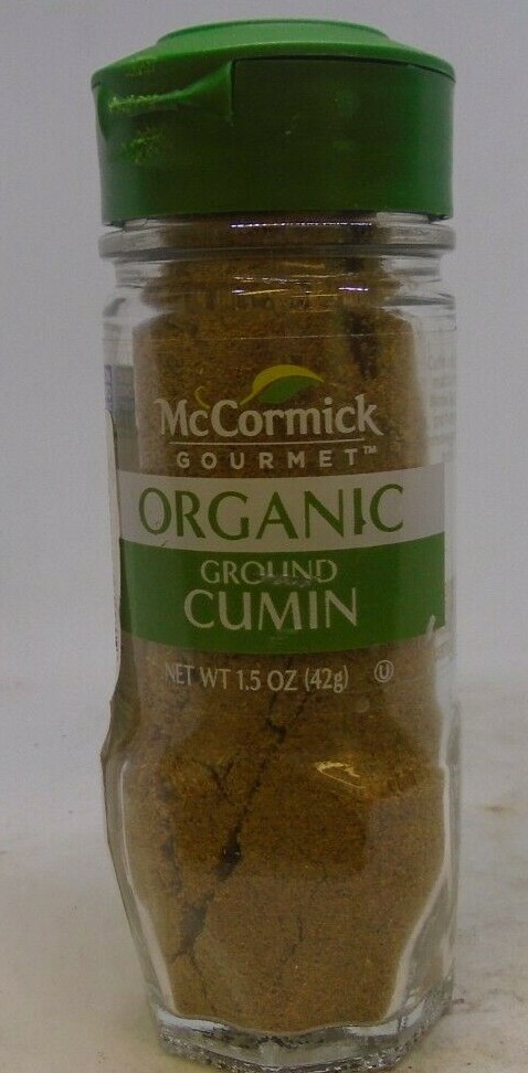 Mccormick gourmet collection ground cumin 100% Organic (052100004938)