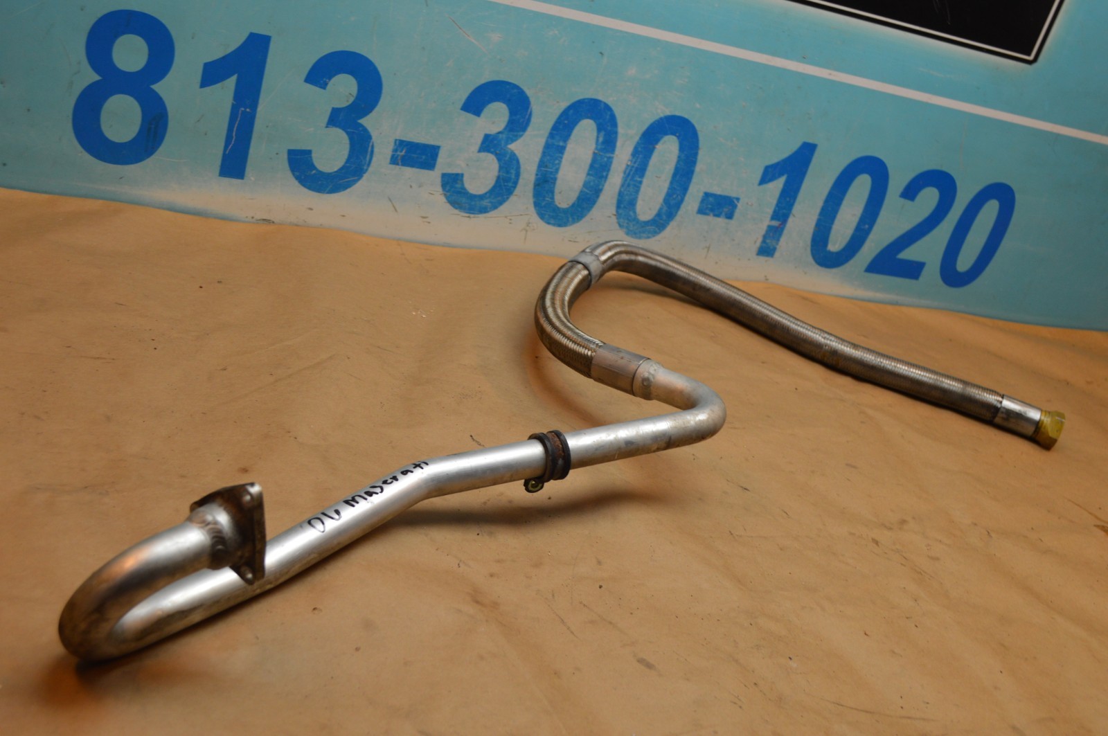2006 M139 MASERATI QUATTROPORTE 4.2L V8 ENGINE OIL LINE FROM OIL TANK TO PUMP
