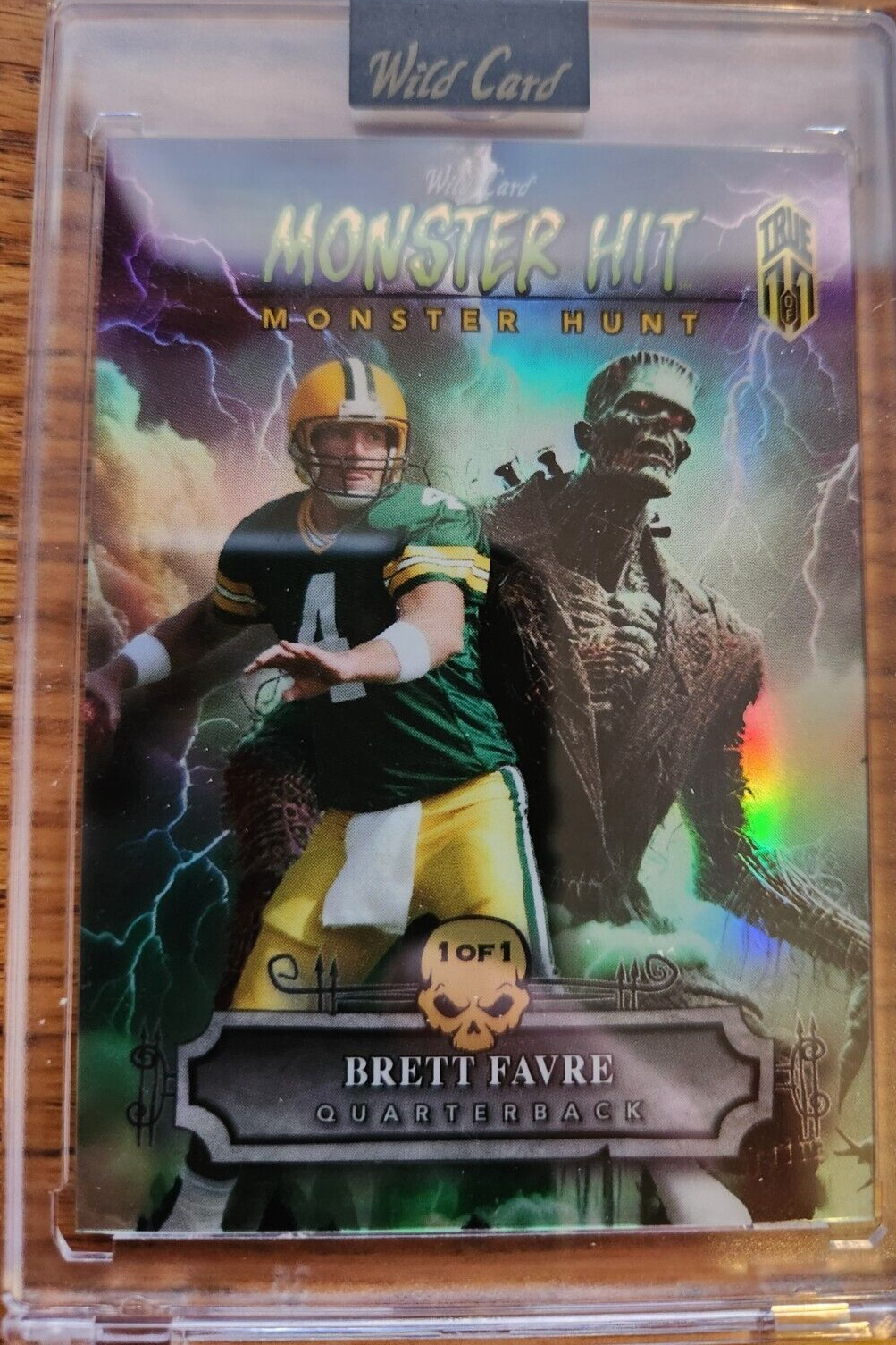 Brett Favre 2024 Wild Card Monster Hit #MHF-BF True 1of1