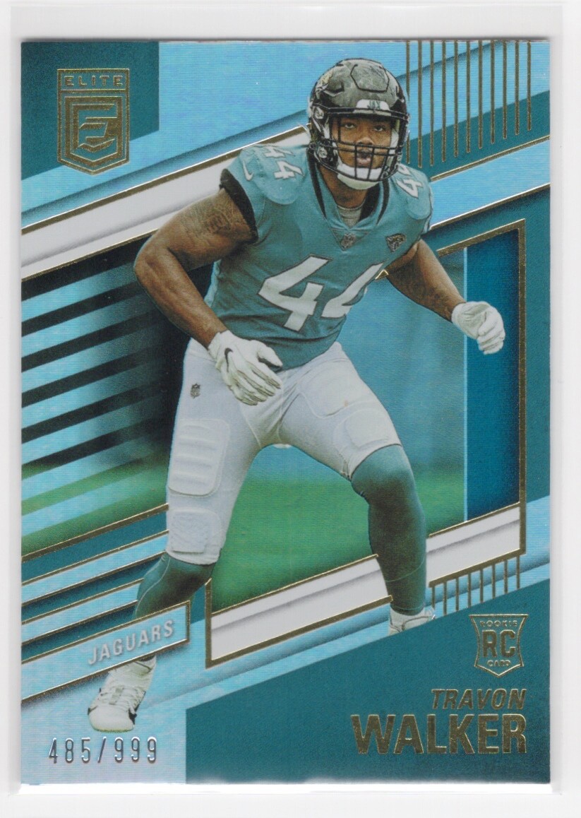2022 Panini Donruss Elite Travon Walker #/999 Rookie Card RC