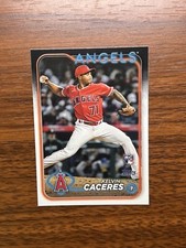 2024 Topps Series 2 Kelvin Caceres ROOKIE #680 QUANTITY Los Angeles Angels RC