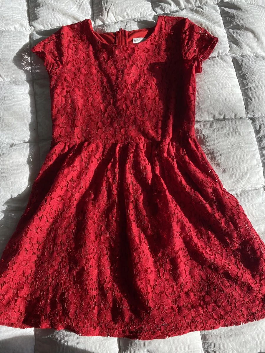 H&m robe rouge cheap