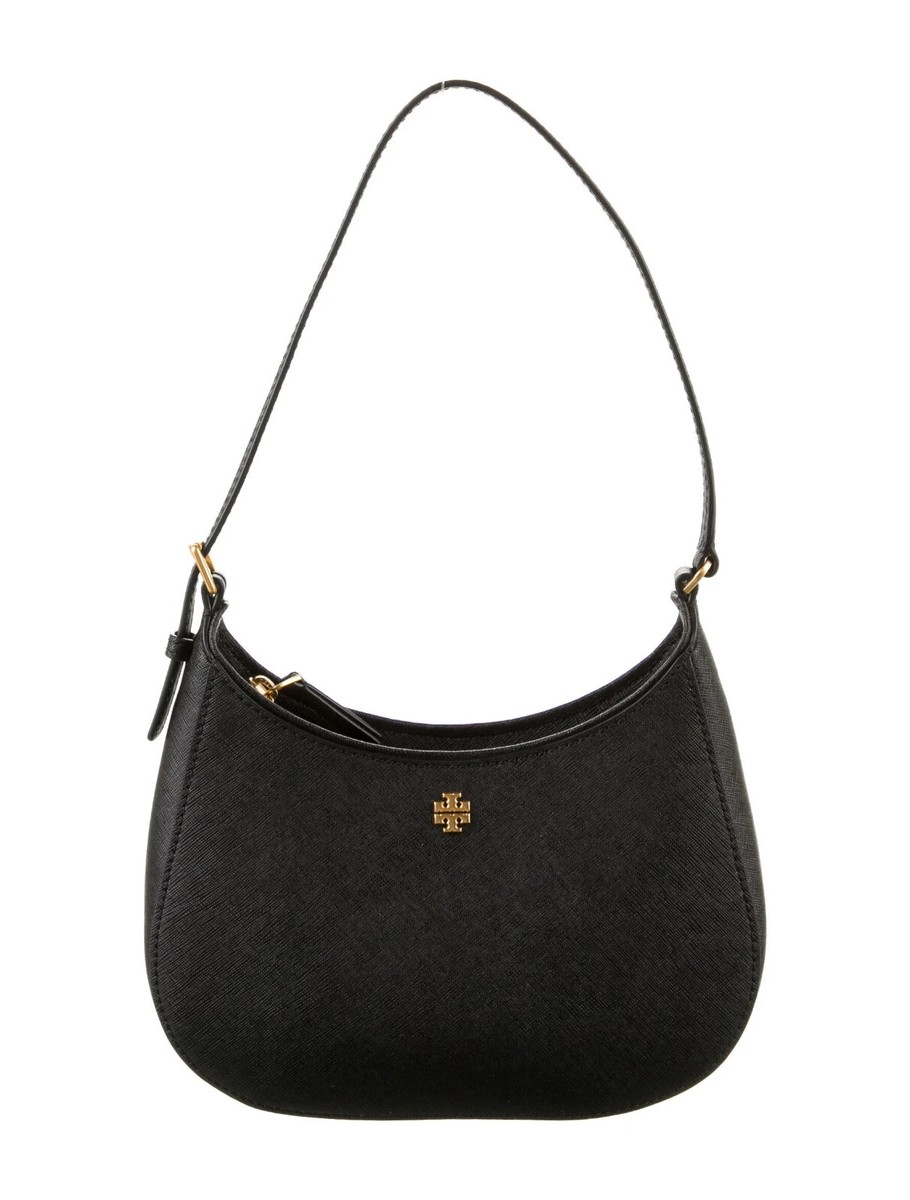Tory Burch Emerson Saffiano Leather Shoulder Handbag Special Price