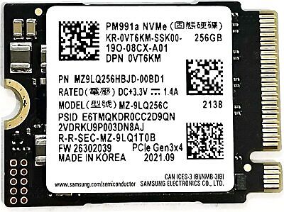 Lot of 2 Samsung 256GB M.2 NVMe PCIe Solid State Drive MZ9LQ256C | eBay