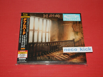 4BT DEF LEPPARD DRASTIC SYMPHONIES WITH BONUS TRACK JAPAN SHM CD + BLU-RAY AUDIO