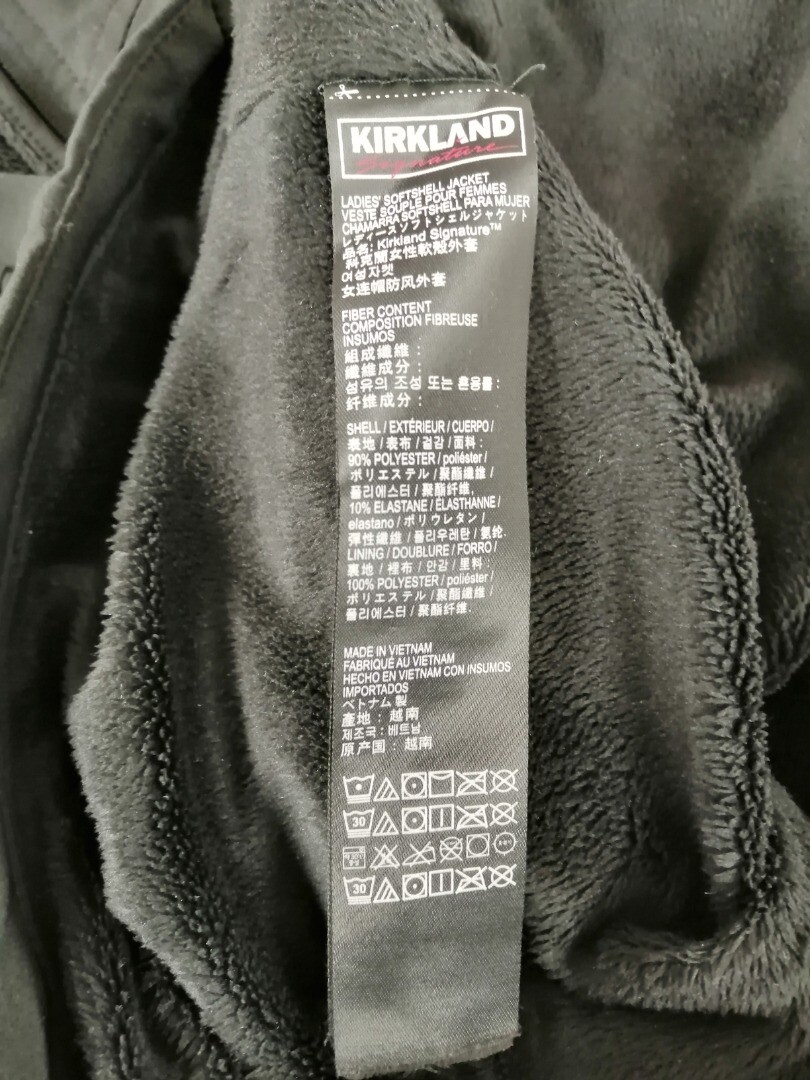 KIRKLAND SIGNATURE Ladies Black FleeceLined Jacket UK 10 CG P27 eBay