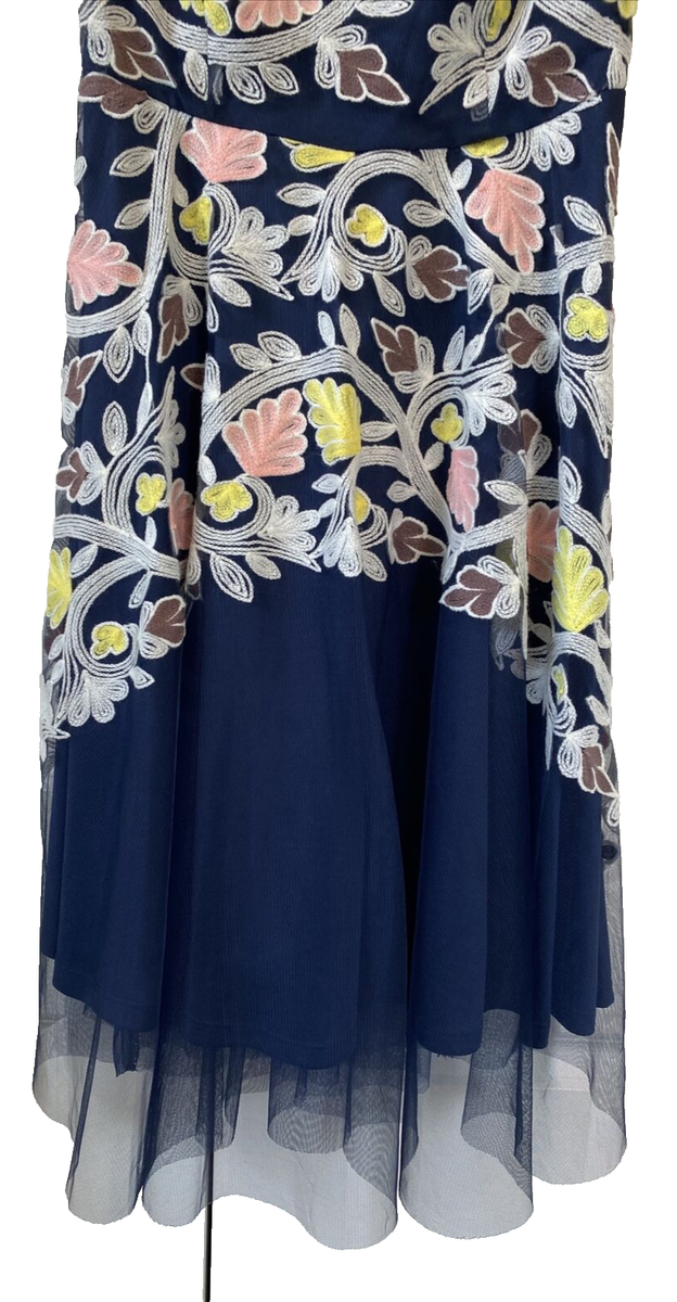eva franco embroidered dress Harley Embroidered Maxi Dress