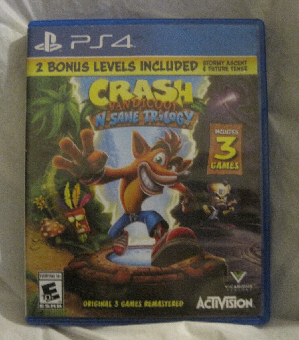 Crash Bandicoot N-Sane Trilogy~Playstation 4 PS4~3 Games~LBDLD | eBay