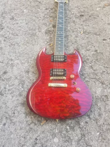 EPIPHONE PROPHECY SG - DIRTY FINGER HUMBUCKERS 