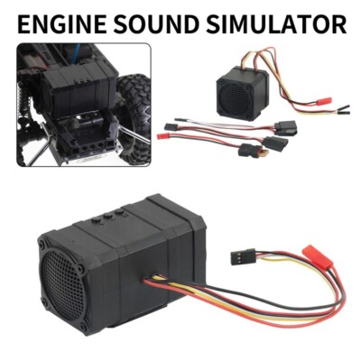 Engine Simulated Sound System Module with Speaker for 1/10 RC Rock Crawler  Car