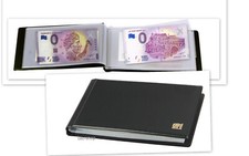 ALBUM RACCOGLITORE TASCABILE PER BANCONOTE 0 EURO CON 20 FOGLI AD 1 SCOMPARTO