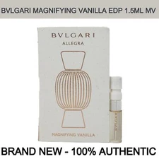 New Bvlgari Allegra Eau de Parfum Travel Spray: Vanilla Essence