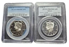 1996 S (Silver & Clad) Kennedy Half Set PCGS PR69DCAM  - 2 Coins!