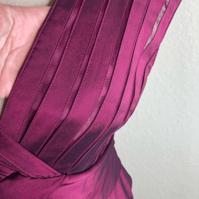 adrianna papell shutter pleat satin dress Adrianna papell shutter pleat sheath dress + FREE SHIPPING