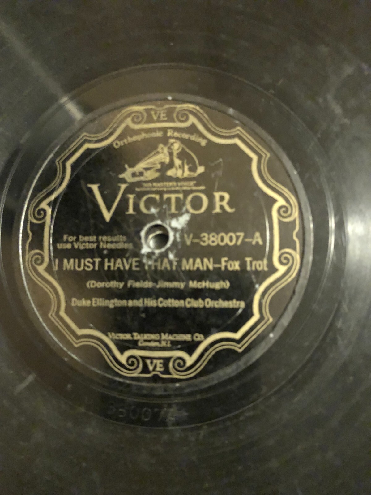 Duke Ellington on VIC 38007