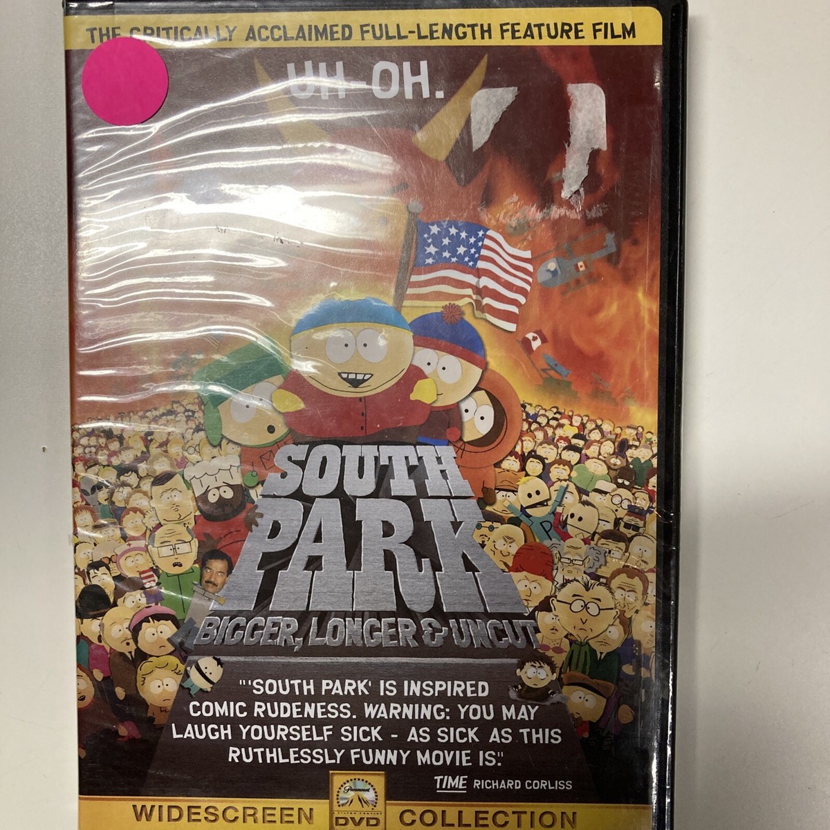 その他 Discoveries America: South Dakota [DVD] South Park: Bigger, Longer Uncut (DVD, 1999, Sensormatic