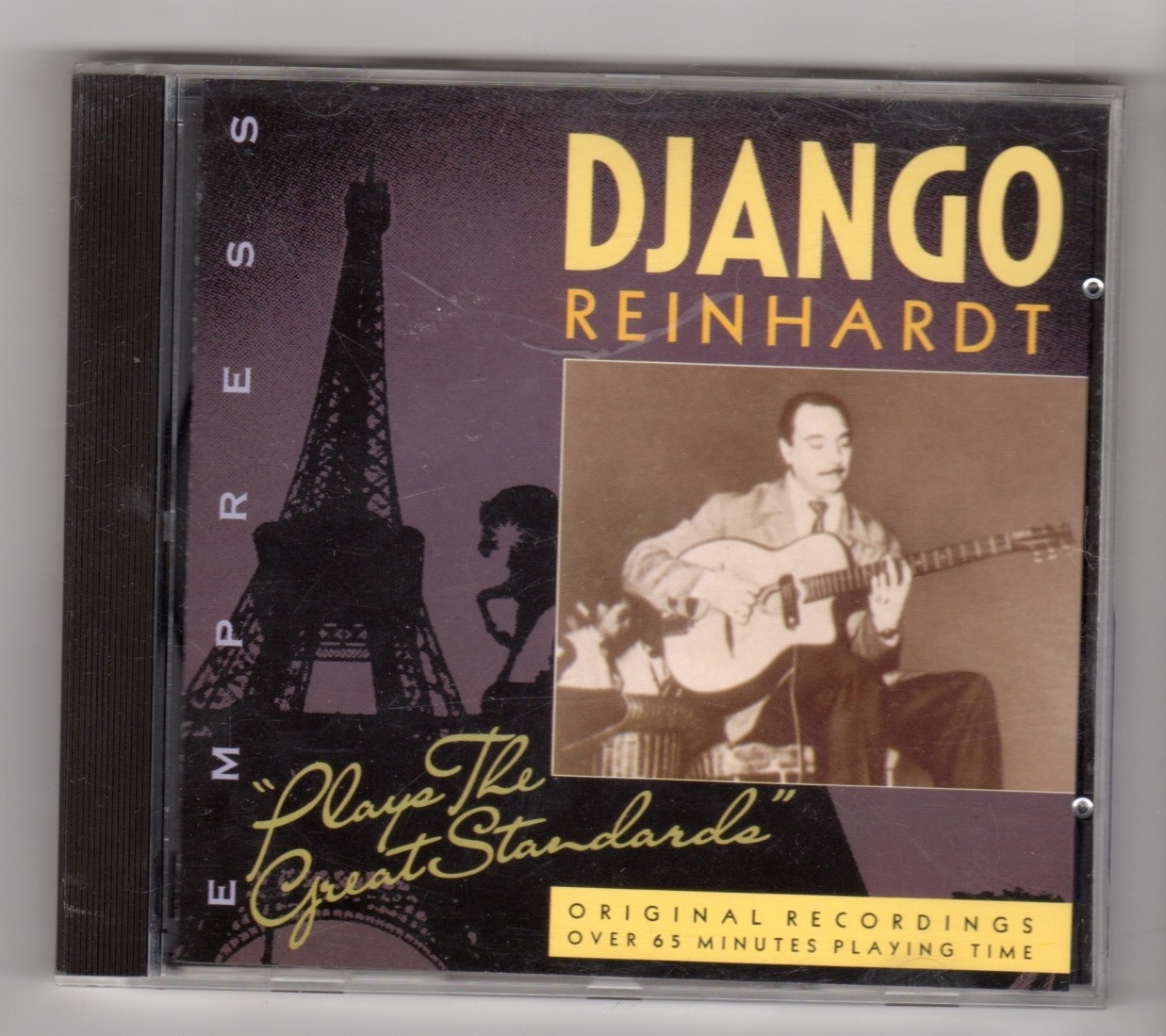 (IL334) Django Reinhardt, Plays The Great Standards - 1993 CD