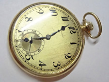 1920 Art Deco Longines 12s Gold Filled Cal. 17.79/89ABC 12s 15J OF Pocket Watch