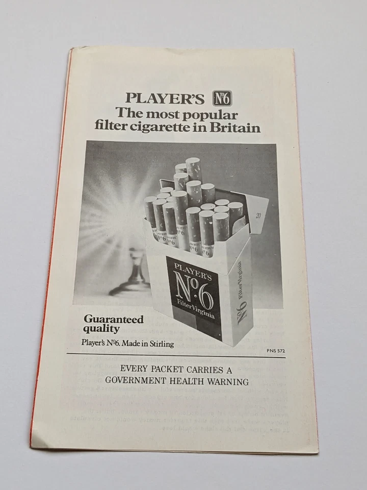 Stirling Albion v Queen of the South Scottish Football Programme 1974 / 75 - Image 2 of 4