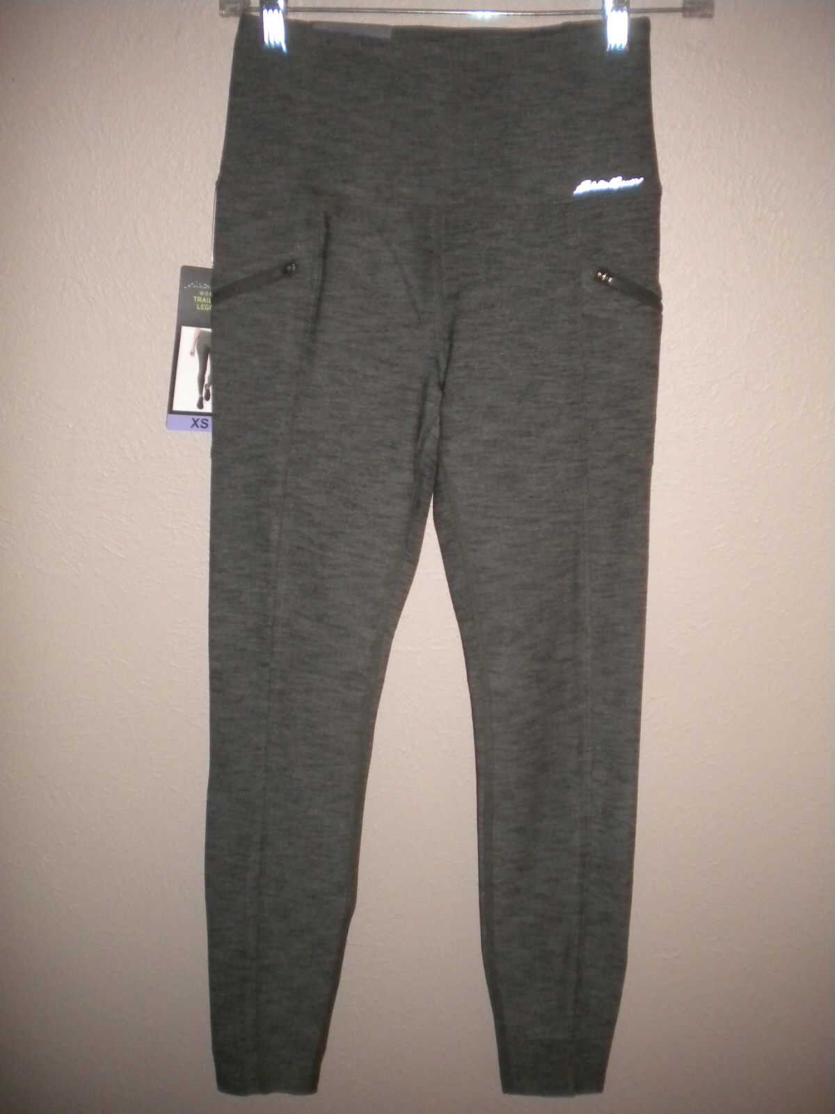 Eddie Bauer Women's Size XS Stretch Green Trail Tight Leggings NWT