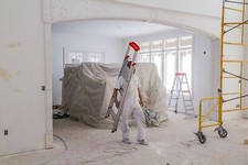 Work Step Ladder Painters Light Weight 6' Tall 300 Pound Capacity Platform Climb