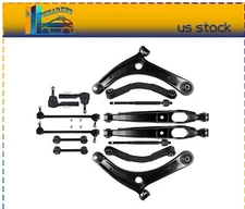 For Jeep Patriot 14Pieces Front Tie Rod End Control Arm And Ball Joint Sway Bar