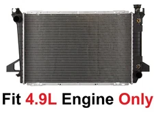 RADIATOR 1452 Fits 1985-1996 FORD F-150 F-250 F-350 PICKUP 4.9L L6 ONLY
