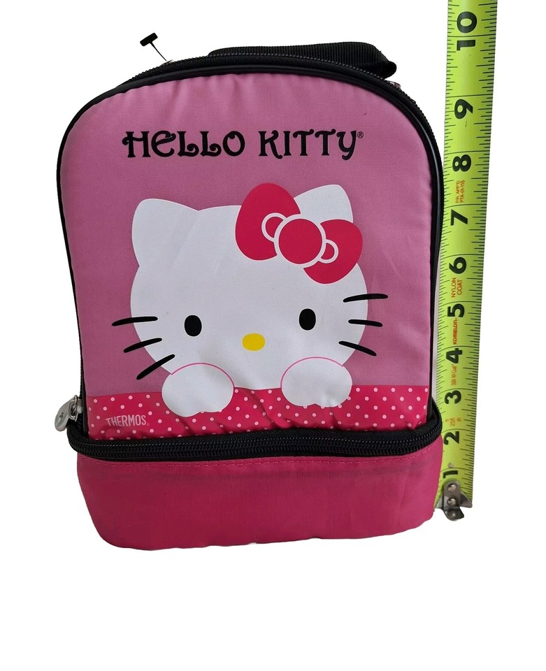 Hello Kitty Insulated Lunch Box Dual Compartment eBay