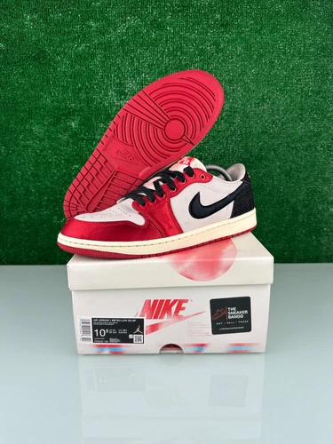 Size 10.5 - Trophy Room x Air Jordan 1 Retro OG SP Low Rookie Card - Away CLEAN