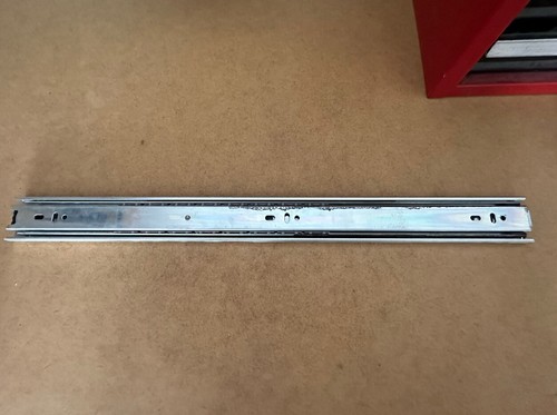 Side Mount Ball Bearing Full Extension Drawer Slide Stainless Steel 19.5”
