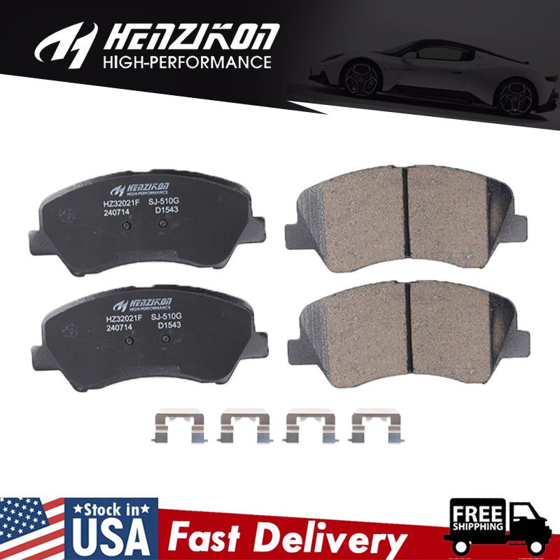 Hyundai Elantra GT Veloster Kia Forte Koup Forte5 Front Ceramic Brake Pads