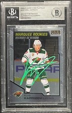 KIRILL KAPRIZOV SIGNED 2020 O-PEE-CHEE PLATINUM #200 RC BECKETT WITNESS 452