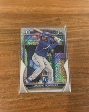 Lizandro Rodriguez 2023 1st Bowman Chrome Mega Mojo Refractor Rookie NRMT+ Royal
