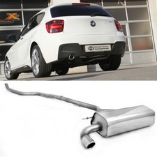 Sportauspuff Edelstahl Racinganlage ab Kat. BMW F20 F21 114i 116i bis 2015 1x76