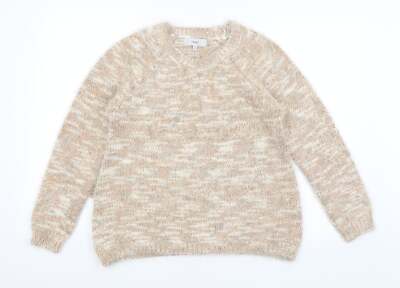NEXT Damenpullover goldfarben Acrylmischung Größe 14