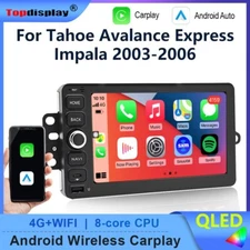 Car Stereo Radio for Chevy Silverado Tahoe Express Impala 2003 2004 2005 2006