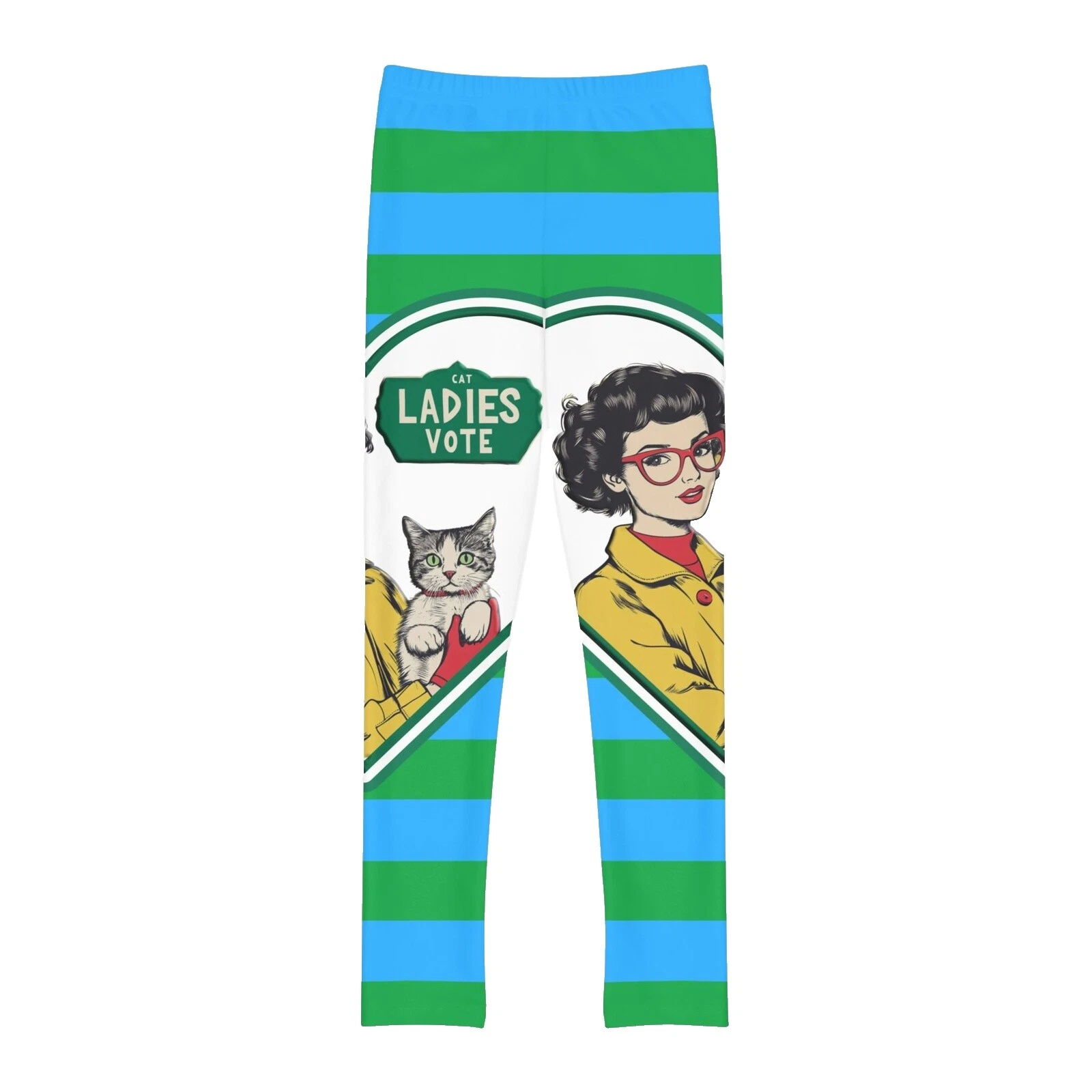 Polyester Cat Leggings for Women