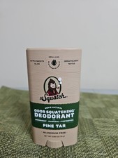 DR. SQUATCH Men's Natural Solid Deodorant Pine Tar - 2.65oz