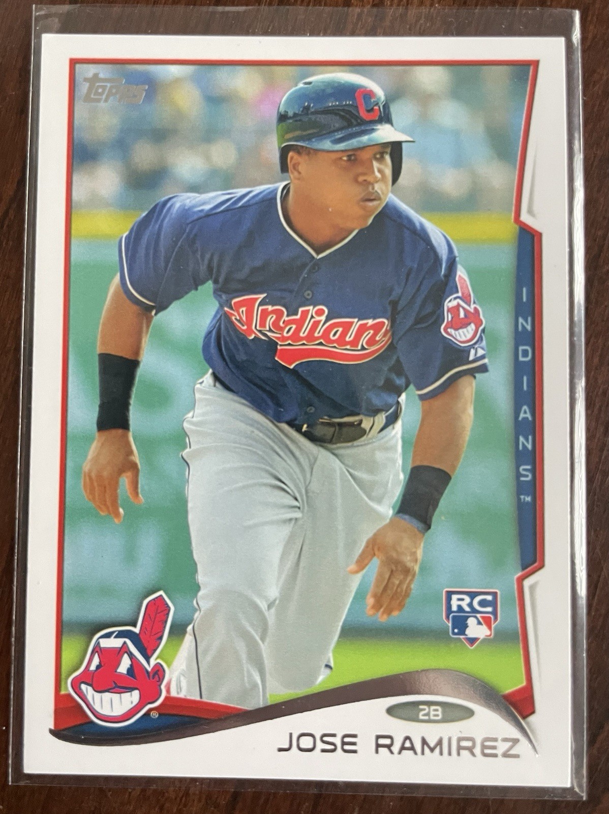 Jose Ramirez #424 Baseball Cards 2014 Topps trading card — raw and PSA graded price guide