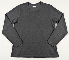 Columbia Crewneck Shirt Mens Large Gray Long Sleeve Pullover Sweater XL3523